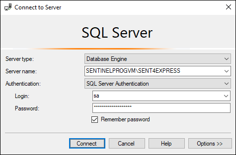 Connect to SQL Server Connect to SQL Server